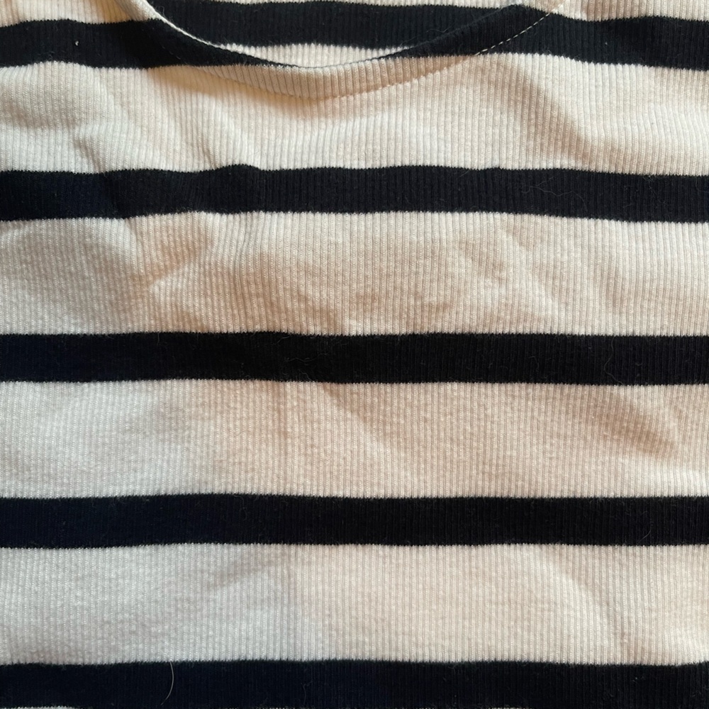 Striped Ribbed Bodycon Dress - Picture 3 of 4
